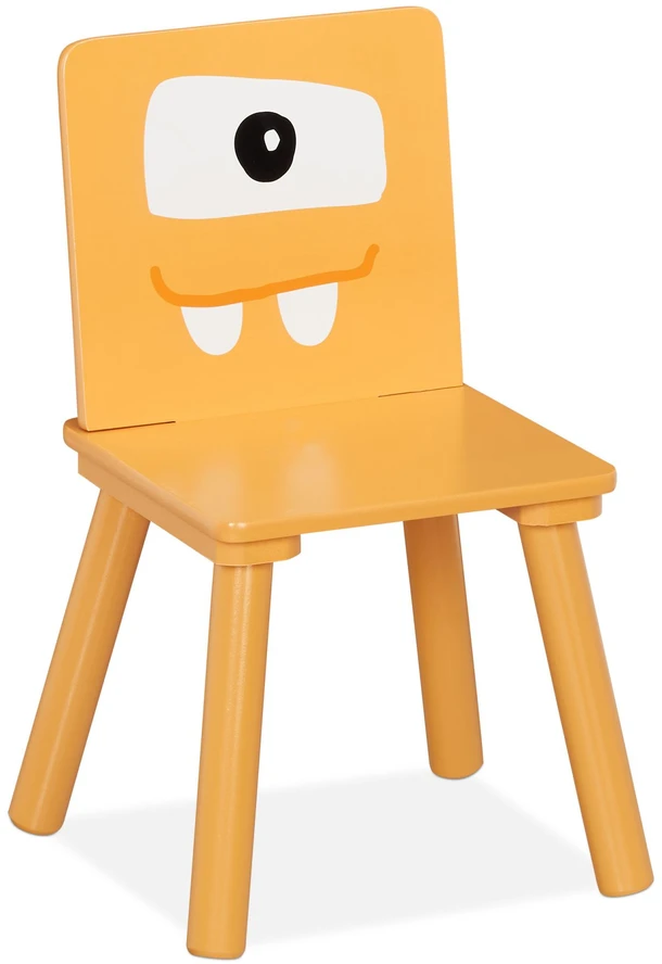 Relaxdays Vaikiškas stalo ir 2 kėdžių komplektas