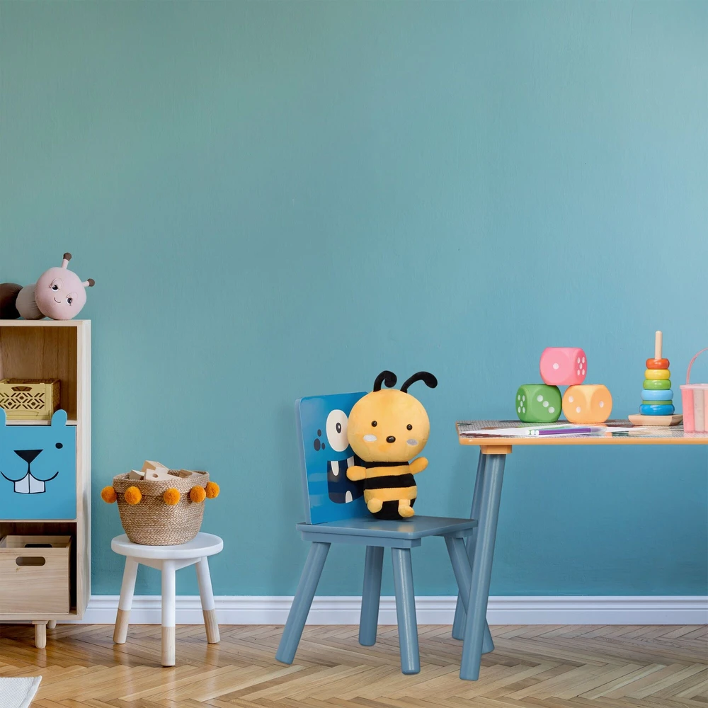 Relaxdays Vaikiškas stalo ir 2 kėdžių komplektas