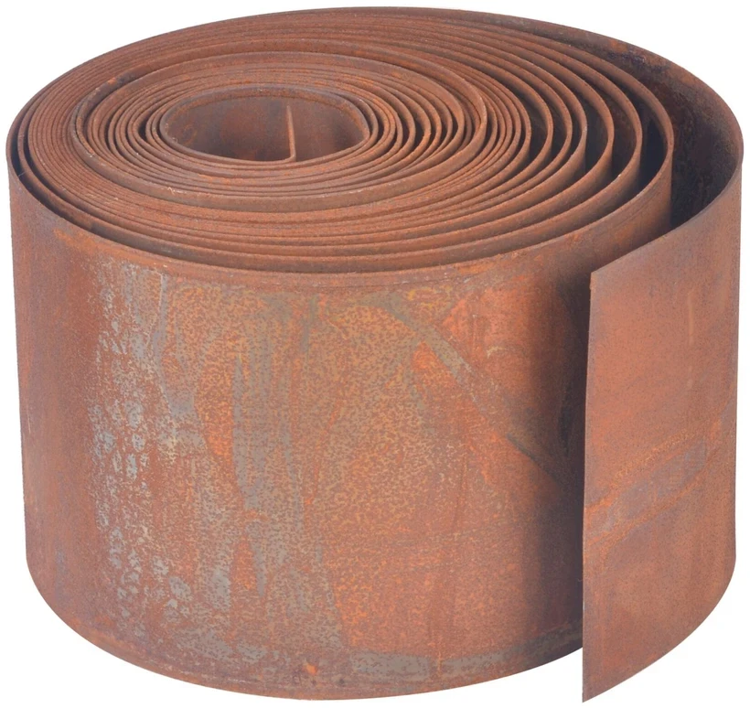Relaxdays Vejos apvadas, corten plienas