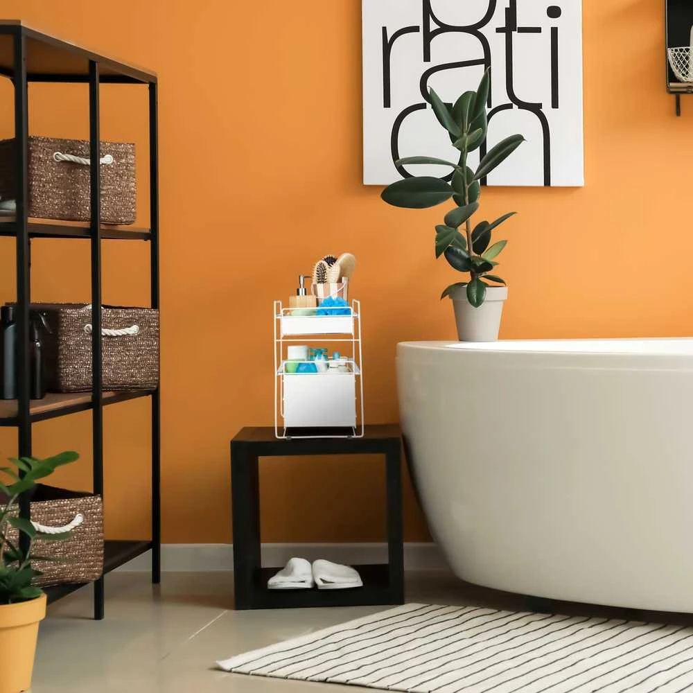 Lova Relaxdays Virtuvės spintelės laikymo sprendimas su 2 krepšeliais