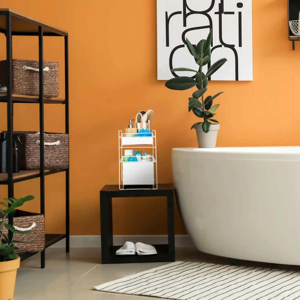 Lova Relaxdays Virtuvės spintelės laikymo sprendimas su 2 krepšeliais