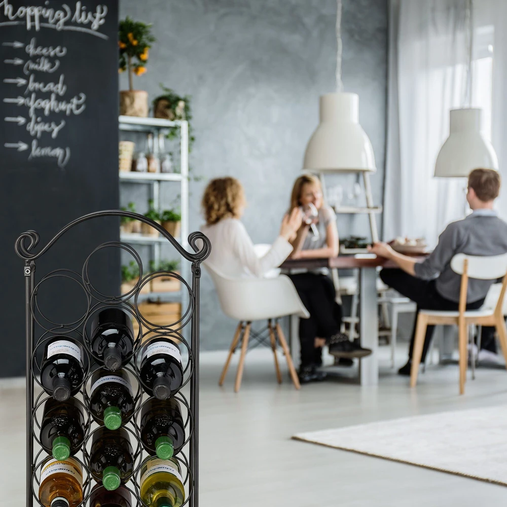 Relaxdays Vyno stovas 21 buteliui