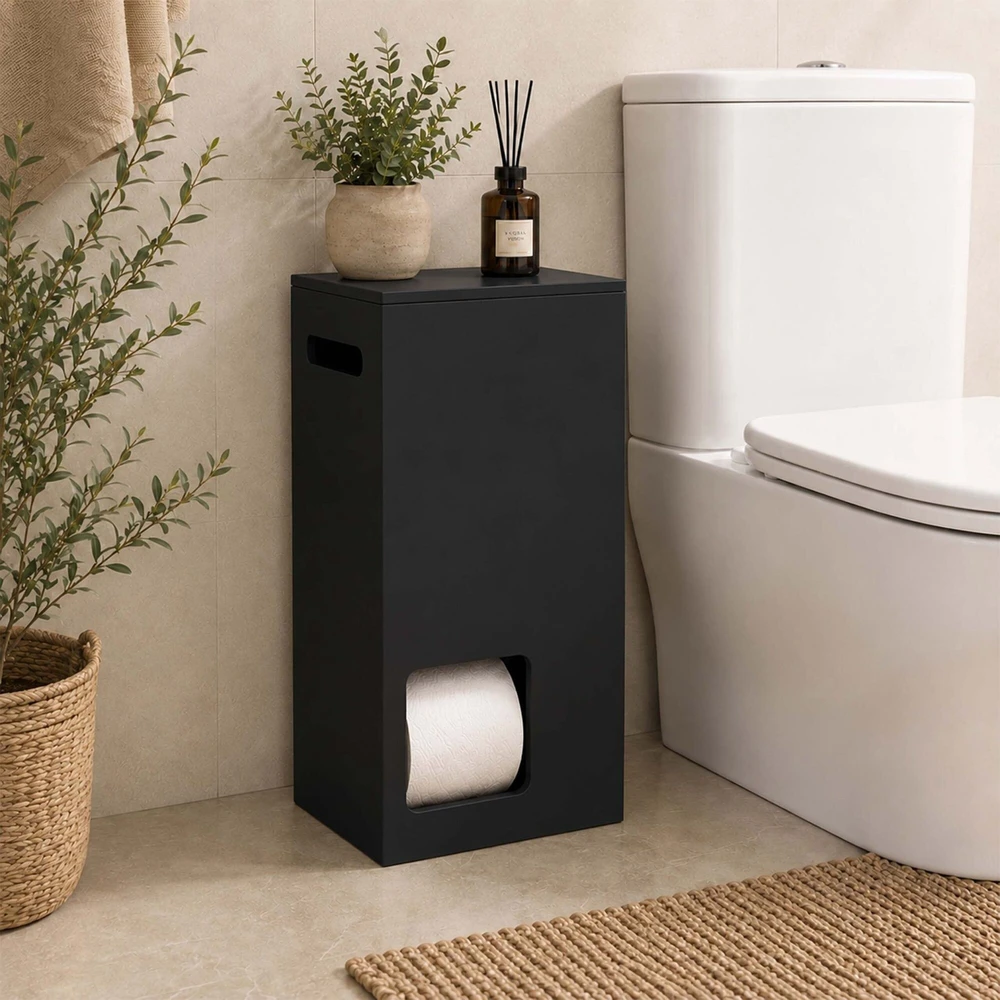 Relaxdays WC popieriaus laikiklis, 8 rulonams, su rankena
