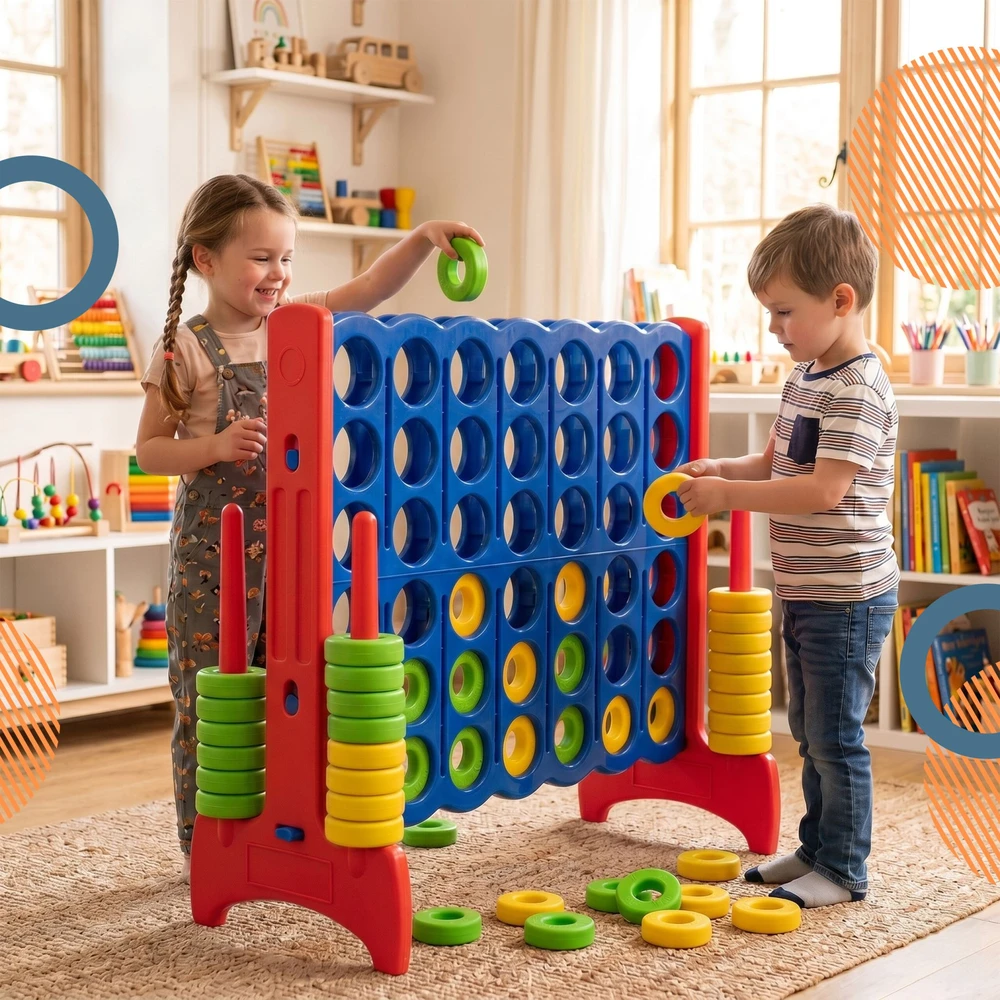 Relaxdays Connect4 XXL