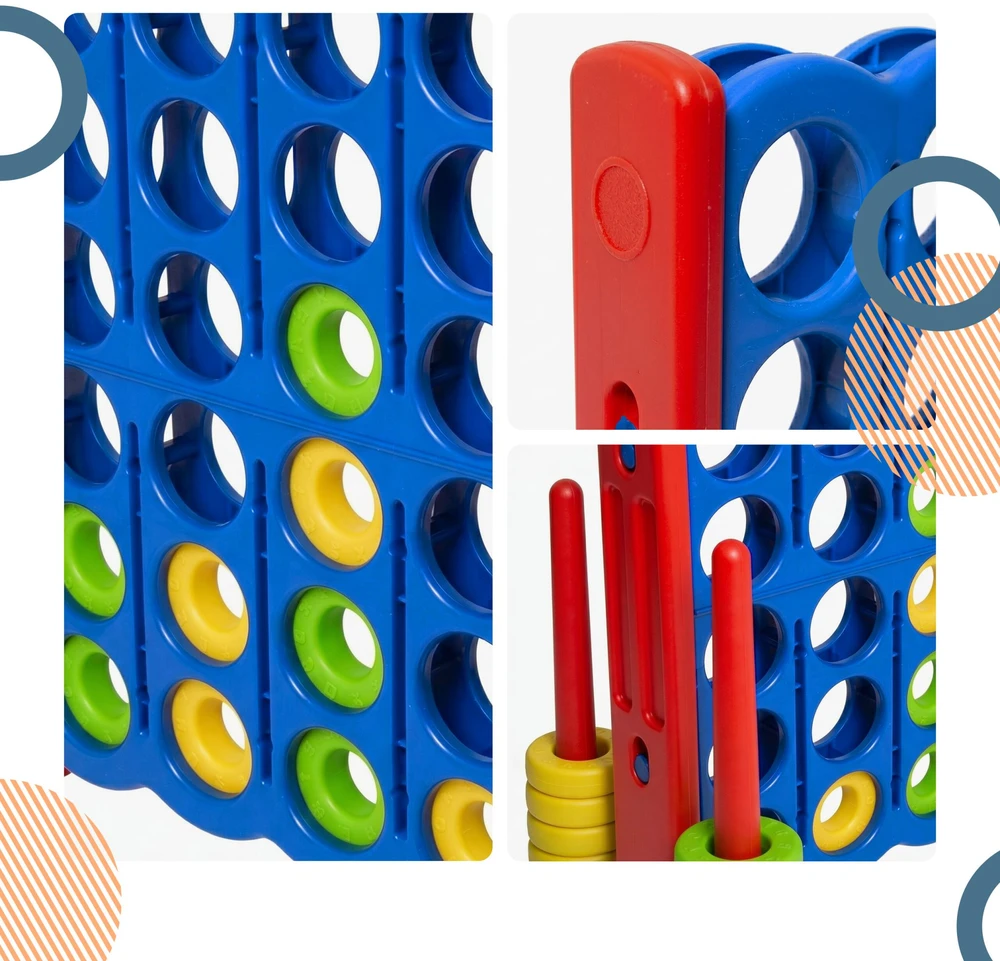Relaxdays Connect4 XXL