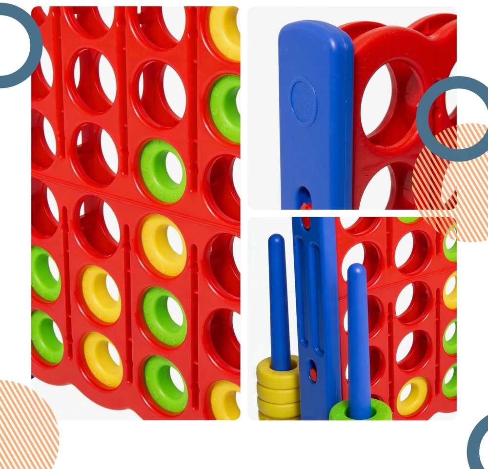 Relaxdays Connect4 XXL