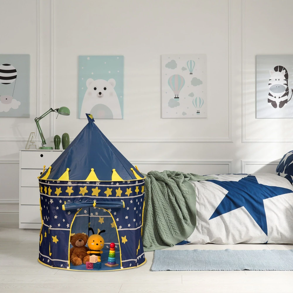 Relaxdays Žaidimų palapinė „Mėnulis ir žvaigždės“