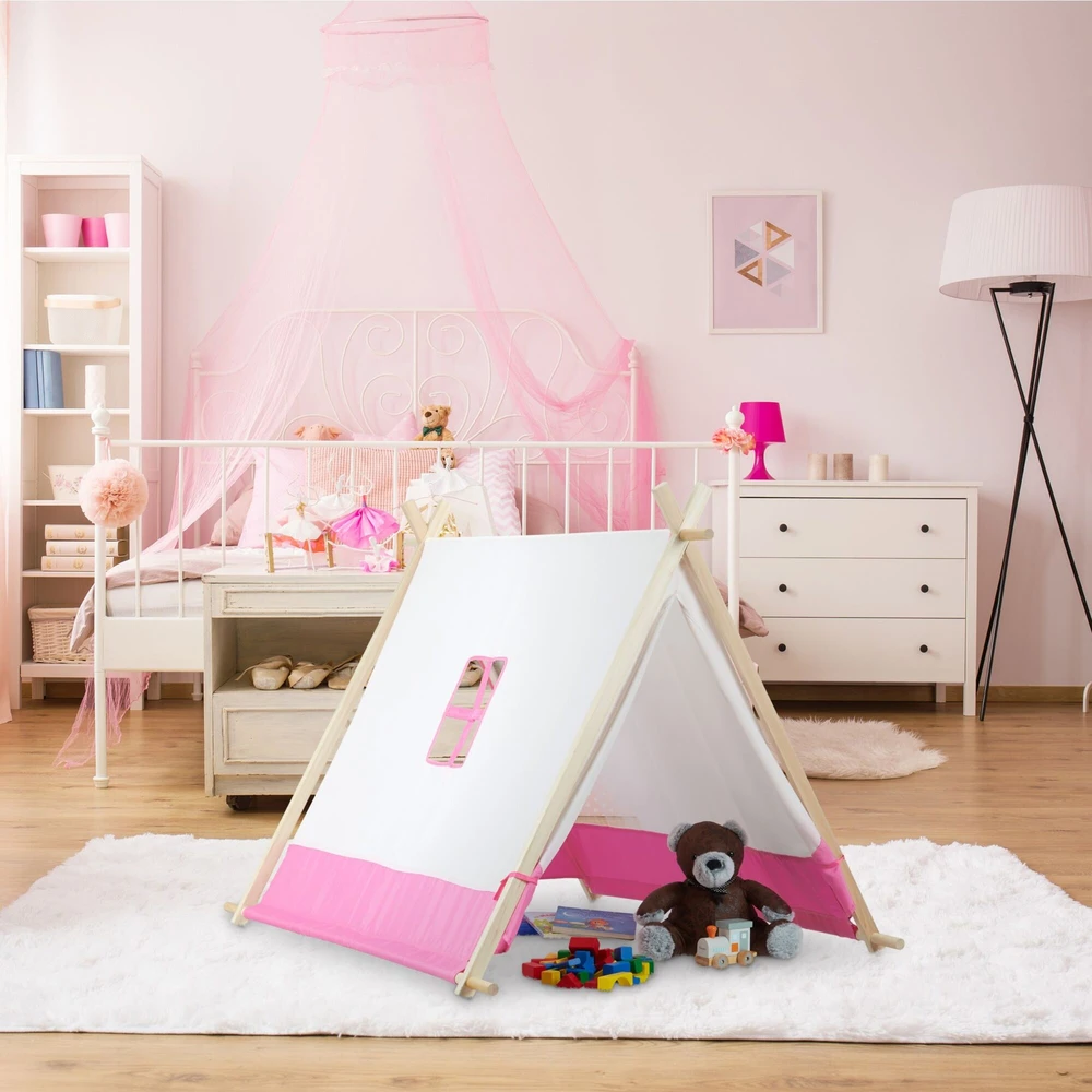 Relaxdays Vaikiška žaidimų palapinė tipi