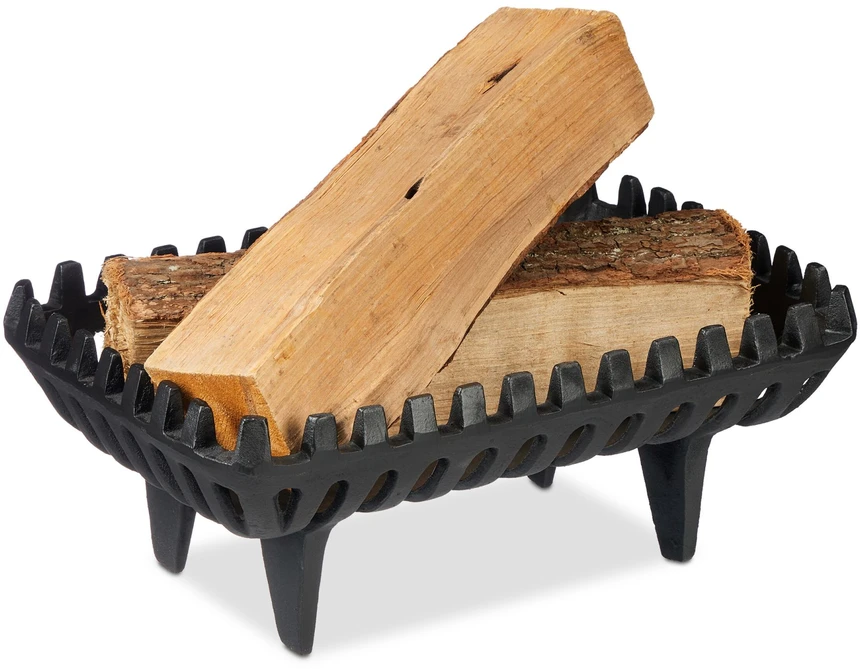 Relaxdays Židinio grotelės su kojelėmis