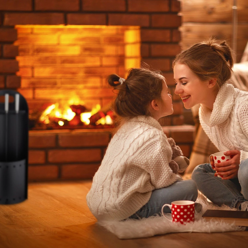 Relaxdays 4 dalių modernus židinio rinkinys