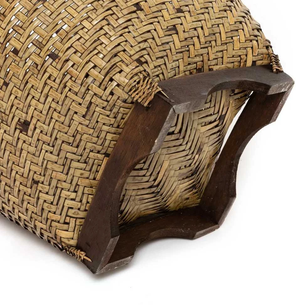 Bazaar Saugojimo krepšys, koloninis, 0,42x0,42x0,45 m, natūraliai rudas