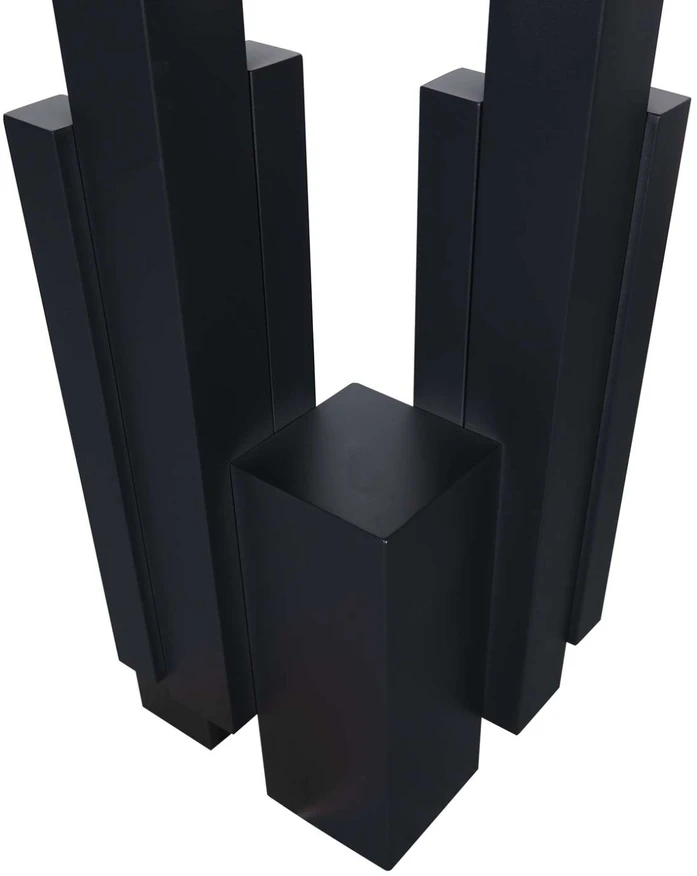 Siauras konsolinis staliukas, 120 cm, Modig, juodas