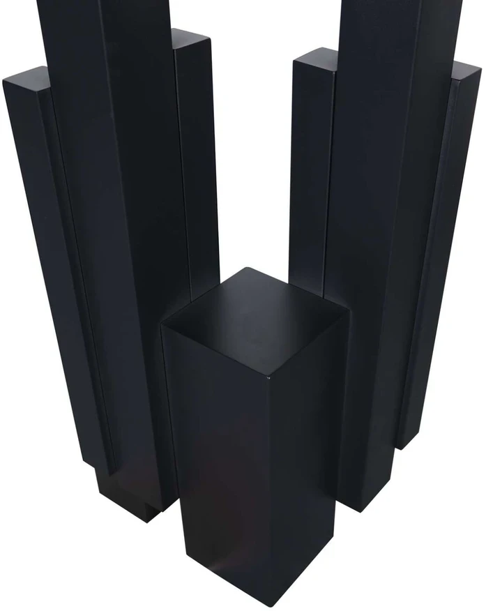 Siauras konsolinis staliukas, 120 cm, Modig, juodas