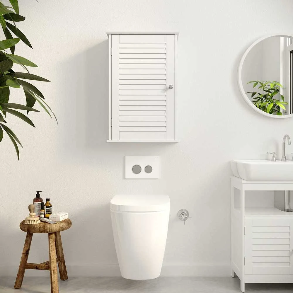 Vasagle Wandschrank baltas