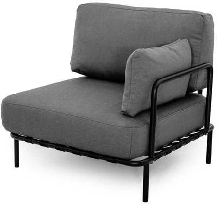 Sofa Sitsit Galinių Elementas, Salve, 78x78x78 cm, Tamsiai Pilka