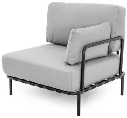 Sofa Sitsit Galinių Modulis, Salve, 78x78x78 cm, Pilka