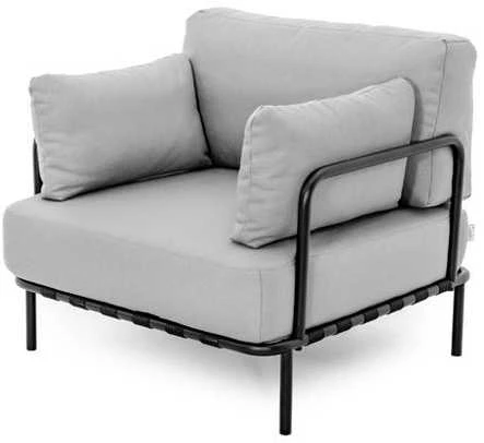 Sofa Sitsit Kėdė, Salve, 78x78x78 cm, Pilka
