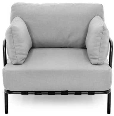 Sofa Sitsit Kėdė, Salve, 78x78x78 cm, Pilka