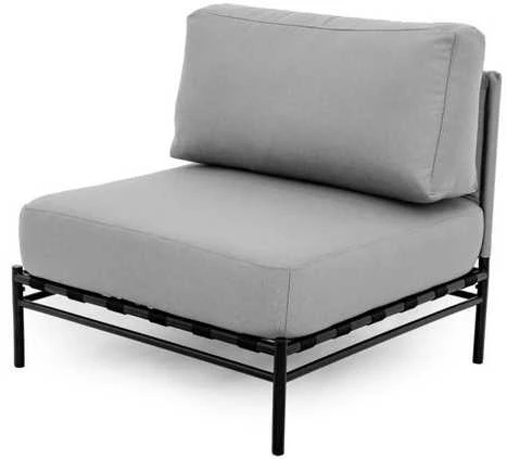 Sofa Sitsit Lauko Baldai, Dandy Vieno Modulio, 78x78x78 cm, Pilka
