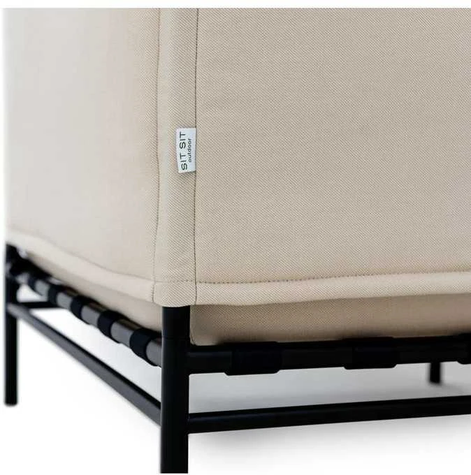 Lauko moduliniai baldai, Dandy, 0.78x2.34x0.78 m, kreminė