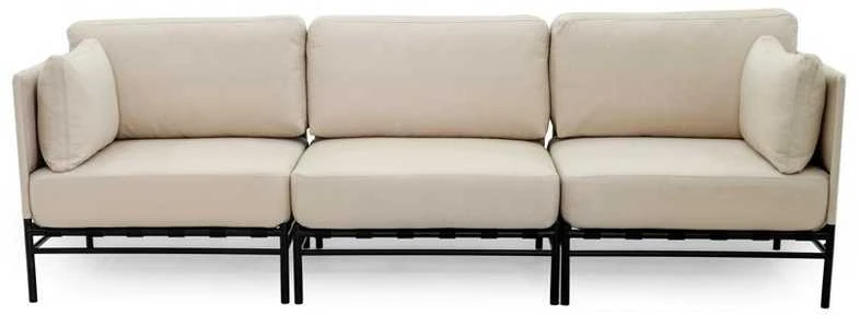 Lauko moduliniai baldai, Dandy, 0.78x2.34x0.78 m, kreminė