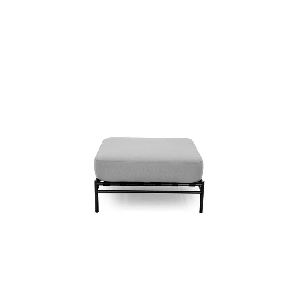 Sitsit Pufas modulis, Dandy, 78x78x37 cm, Pilka spalva
