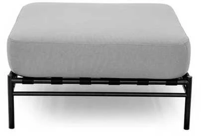 Sitsit Pufas modulis, Dandy, 78x78x37 cm, Pilka spalva