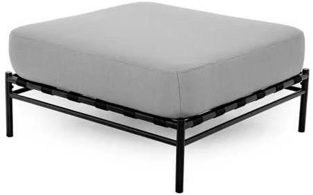 Sitsit Pufas modulis, Dandy, 78x78x37 cm, Pilka spalva