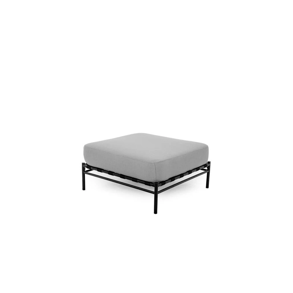 Sitsit Pufas modulis, Dandy, 78x78x37 cm, Pilka spalva