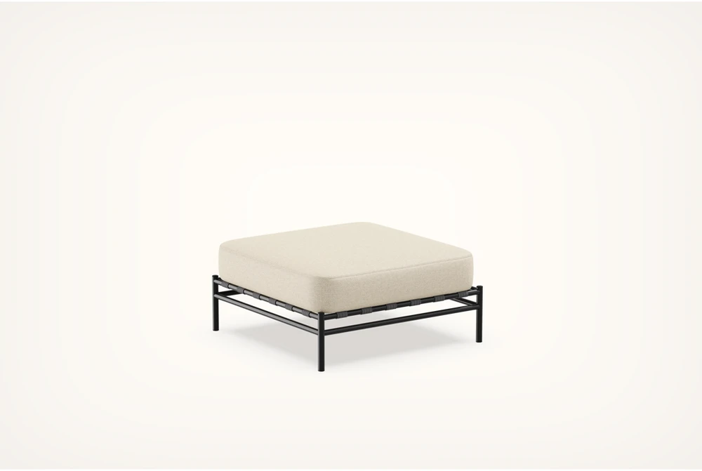Sitsit Pufas modulis, Dandy, 78x78x37 cm, Bežas