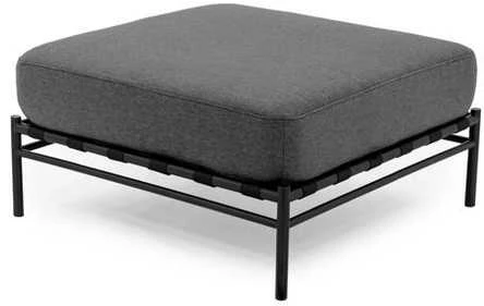 Sitsit Pufas modulis, Dandy, 78x78x37 cm, Tamsiai pilka spalva