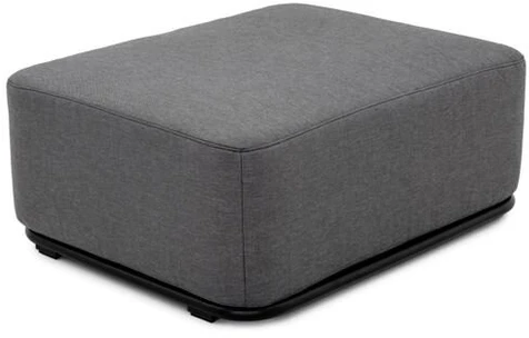 Sitsit Pufas modulis "STRAW" L, 0.8x1.02x0.4 m, Tamsiai Pilka
