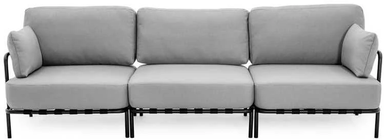 Sitsit Sofa, Salve, 78x234 cm, Pilka