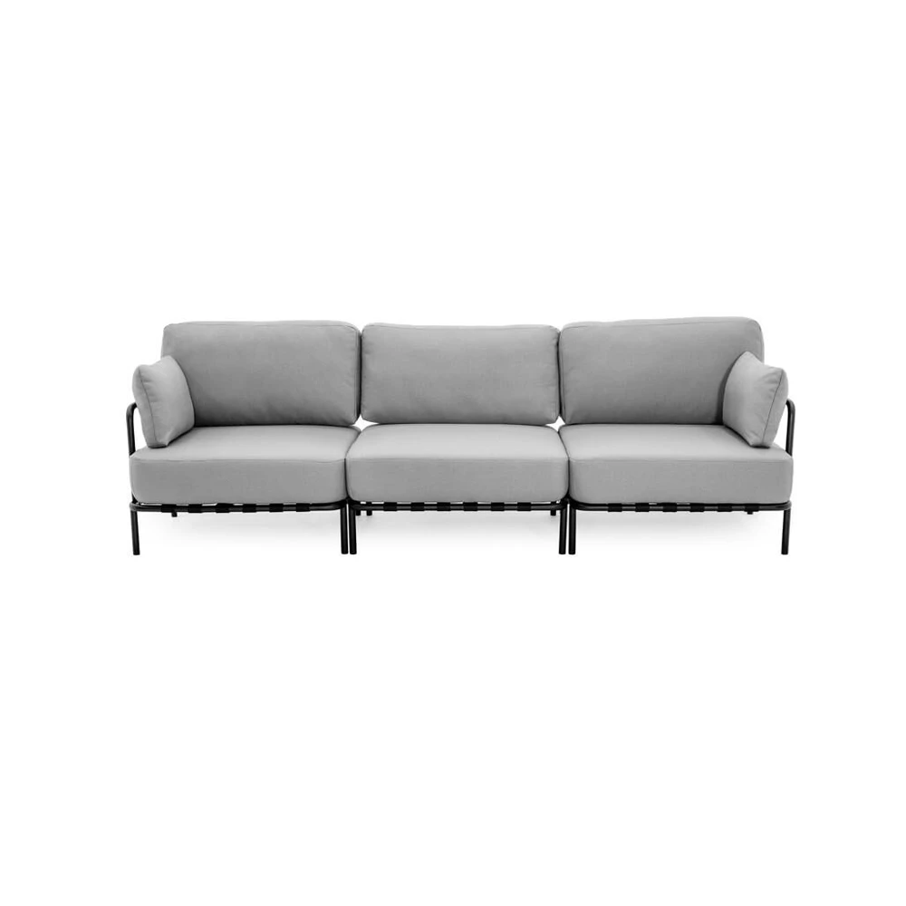 Sitsit Sofa, Salve, 78x234 cm, Pilka