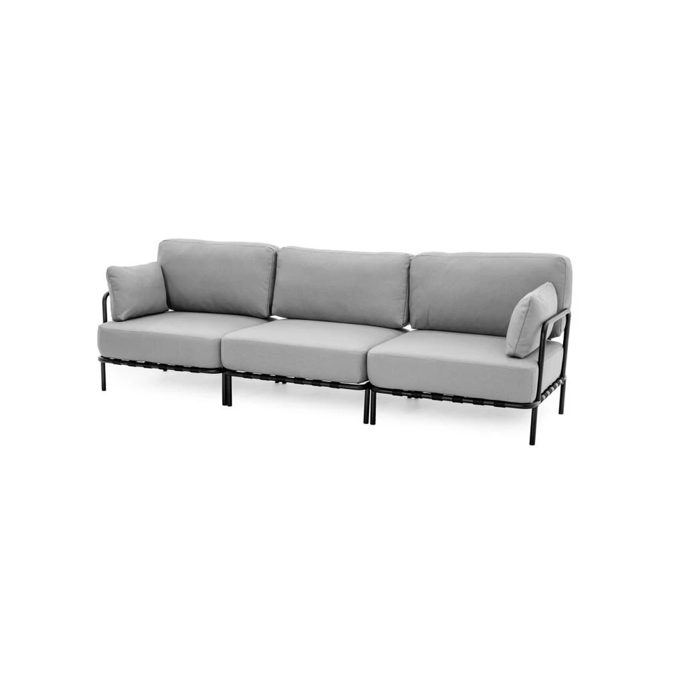 Sitsit Sofa, Salve, 78x234 cm, Pilka