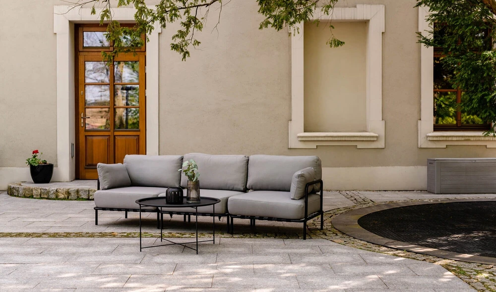 Sitsit Sofa, Salve, 78x234 cm, Pilka