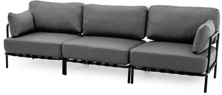 Sitsit Sofa, Salve, 78x234x78 cm, Tamsiai Pilka