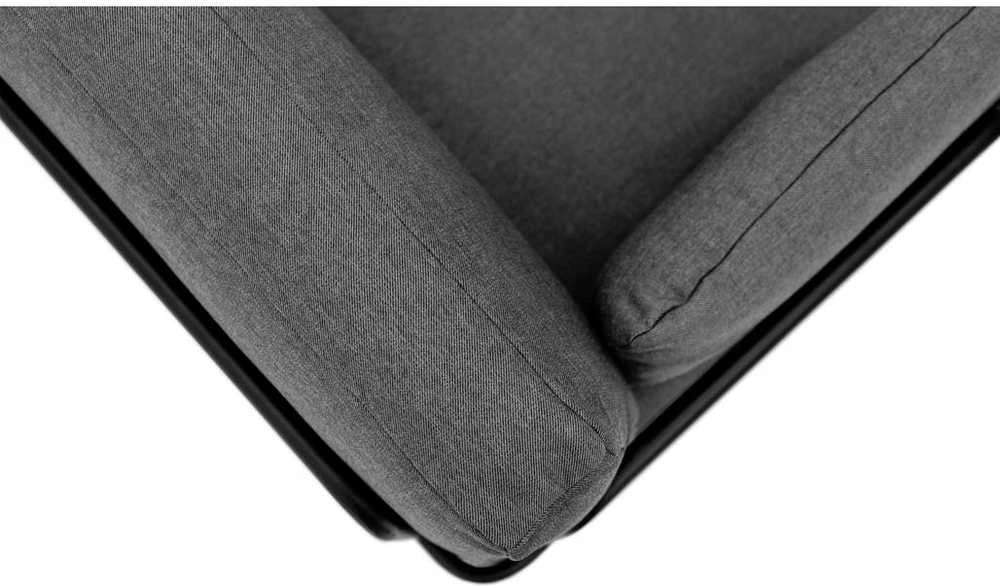 Sofa Sitsit Sofos modulis, Salve, 156x234x78 cm, Tamsiai pilka