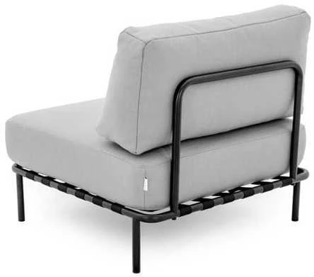 Sofa Sitsit Vieno Modulio Baldai, Salve, 78x78x78 cm, Pilka