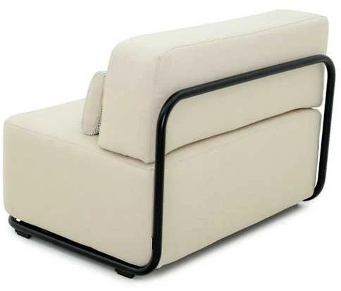 Sofa Sitsit Vieno Modulio Baldai, Šiaudai, 0.8x1.02x0.78 m, Bežinė Spalva