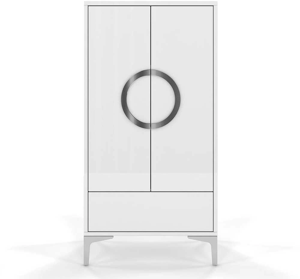Skandica Komoda, EVA, 60x38x120 cm, Balta
