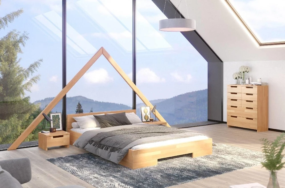 Skandica Lova SPECTRUM LONG - buko mediena - 90x220 - natūrali - 5902273652922