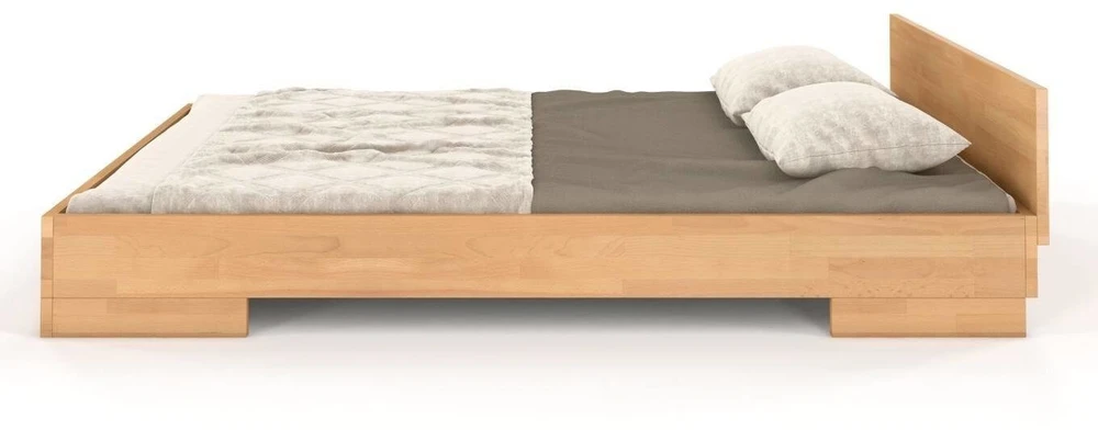 Skandica Lova SPECTRUM LONG - buko mediena - 90x220 - natūrali - 5902273652922