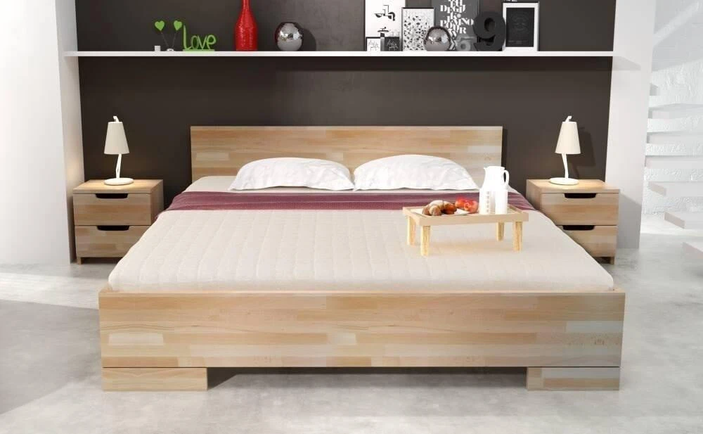 Skandica Lova SPECTRUM Maxi - buko mediena 90x200 - natūrali - 5902273652984