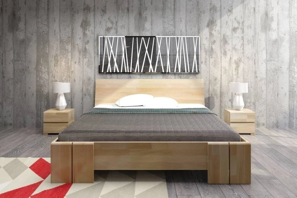 Skandica Lova VESTRE Maxi - buko mediena 140x200 - natūrali - 5902273653349