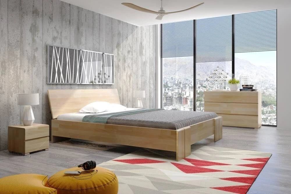 Skandica Lova VESTRE Maxi - buko mediena 140x200 - natūrali - 5902273653349