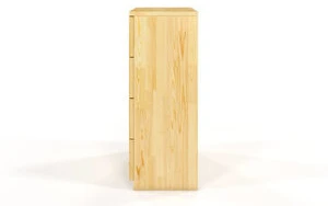 Skandica Medinė komoda Spectrum 4 - pušies mediena - natūrali - 5903812101345 -palisandras