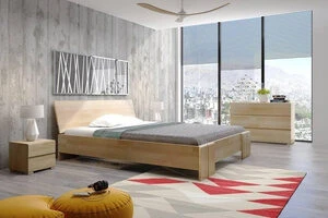 Skandica Medinė komoda Vestre 3 - pušies mediena - natūrali - 5902273653967