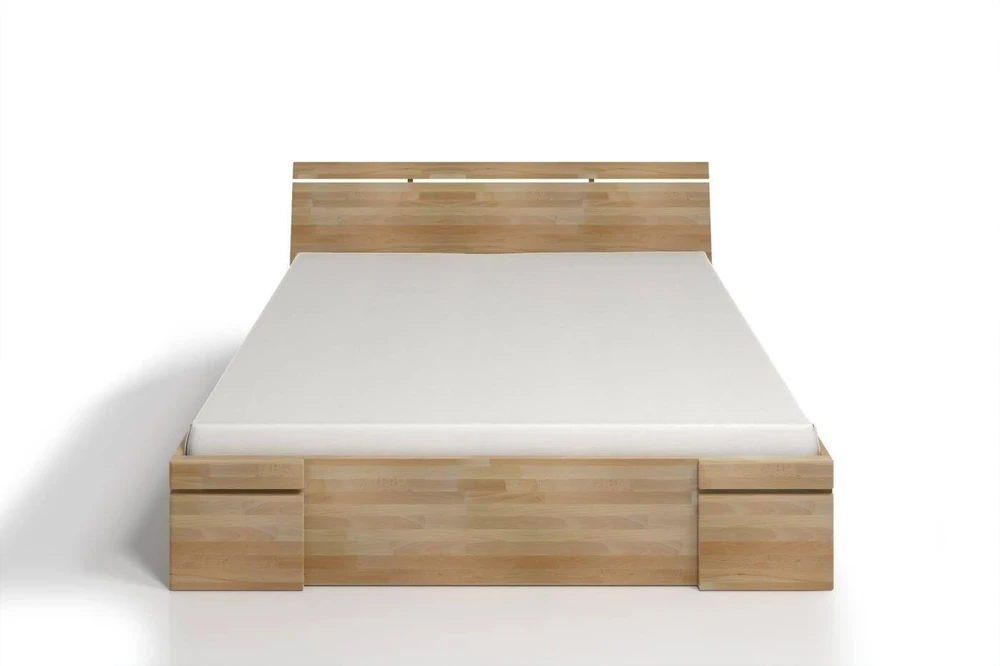 Skandica Medinė lova Sparta Maxi & DR - Bukas 120x200 - natūrali - 5902273653851