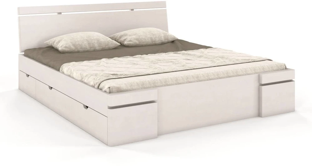 Skandica Medinė lova Sparta Maxi & DR - Bukas 120x200 - natūrali - 5902273653851